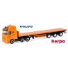 Volvo FH GL 6x2 + semi-remorque plateau Teletrailer "Spedition Hollenhorst"