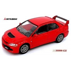 Mitsubishi Lancer Evolution IX (2005) rouge