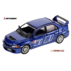 Mitsubishi Lancer Evolution IX (2005) bleu foncé métallisé