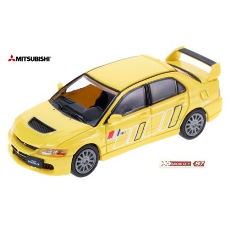 Mitsubishi Lancer Evolution IX (2005) jaune