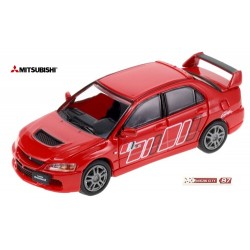 Mitsubishi Lancer Evolution IX (2005) rouge