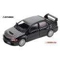 Mitsubishi Lancer Evolution IX (2005) noire "toit et capot Carbone"