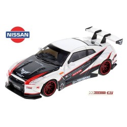 Nissan GT-R35 Supercar (version 2014) "Liberty Walk" avec jantes rouges