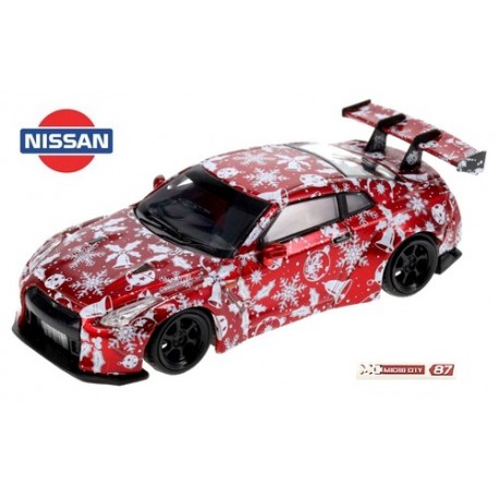 Nissan GT-R35 Supercar (version 2014) "Merry Christmas" avec jantes noires