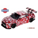 Nissan GT-R35 Supercar (version 2014) "Merry Christmas" avec jantes noires