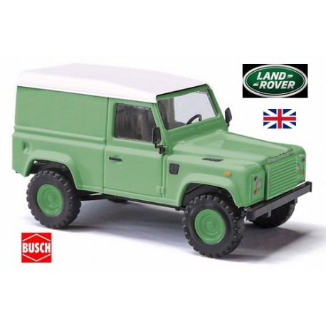 Land Rover Defender IV (90- 1983) vert clair à toit blanc