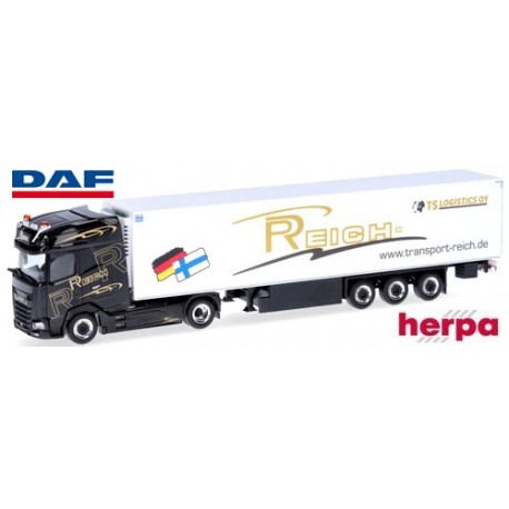 DAF XG+ + semi-remorque frigorifique "Reich Transport"