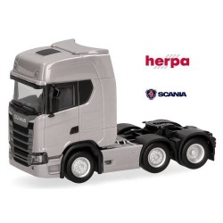 Scania CS 20 HD Tracteur solo caréné 6x2 gris clair