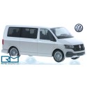 VW T6.1 minibus gris clair et blanc