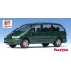 Seat Alhambra monospace (1996) bleu vert métallisé - Promotionnel pour Seat