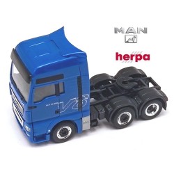 Man TGX XXL V8 18.680 Tracteur solo 6x2 bleu