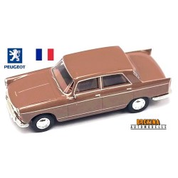 Peugeot 404 berline brun clair - sold out by Brekina