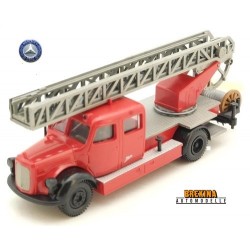 MB L 311 cabine double camion échelle pompiers