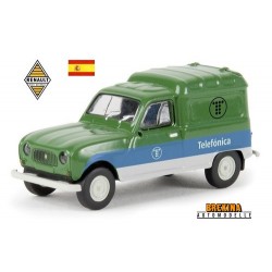 Renault F4 fourgonnette (1961) "Telefonica" (Espagne) - sold out by Brekina