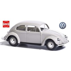 VW Cox avec fenêtre arrière ovale (1955) gris clair