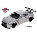 Nissan GT-R35 Supercar (version 2014) gris métallisé avec jantes noires