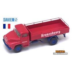 Saviem 6.50 H camion plateau brasseur (1968) "Kronenbourg" - sold out by Brekina