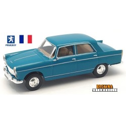 Peugeot 404 berline (1961) bleu ciel - sold out by Brekina