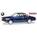 BMW 635 csi coupé (1978) bleu métallisé - sold out by Herpa