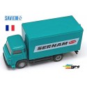 Saviem SG3 camion fourgon bleu turquoise "Sernam"