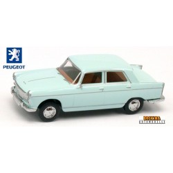 Peugeot 404 berline (1961) bleu clair - sold out by Brekina