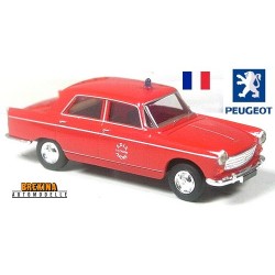 Peugeot 404 berline (1961)  "S.D.I.S La Châtre - Indre" - sold out by Brekina