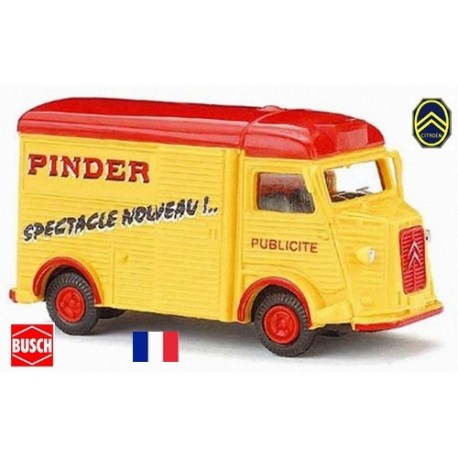 Citroen Type H fourgon "Pinder - Spectacle nouveau" - sold out by Busch