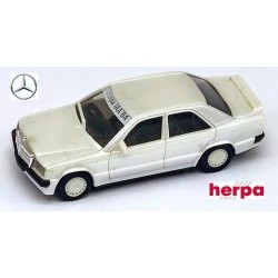 MB 190 E 2,3l - 16 S (1990) blanc nacré "Herpa IAA 84"