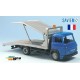 Saviem SG3 camion double plateau dépannage