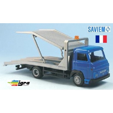 Saviem SG3 camion double plateau dépannage