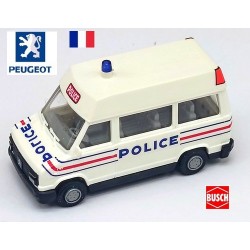 Peugeot J5 minibus surélevé (1982) "Police Nationale"