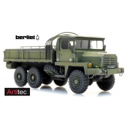 Berliet GBC 8KT camion transport de troupes débâché - modèle en résine, monté et peint -