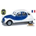 Citroen 2cv Charleston blanche et bleue