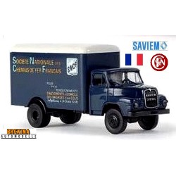 Saviem 6.50 H camion fourgon (1968) "SNCF" - sold out by Brekina