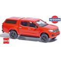 Nissan Navara pick-up (D23 - 2014) rouge avec hard top pour le pick-up