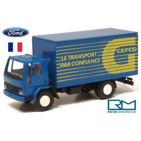 Ford Cargo camion fourgon "Gefco" - sold out by Rietze