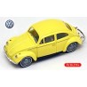 VW Cox 1200 jaune avec pneus à flanc blanc