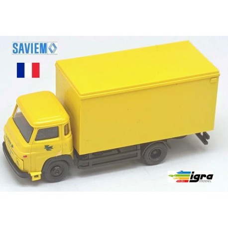 Saviem SG3 camion fourgon "La Poste" avec portes ouvrantes